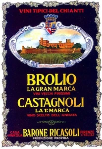 BROLIO & CASTAGNOLI - CHIANTI -DI CARLO-barone RICASOLI - Foto 1 di 1