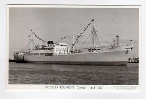 CPM Cargo Ile de la Réunion 1950 Marius Bar Photo Toulon /RU12 - Bild 1 von 1