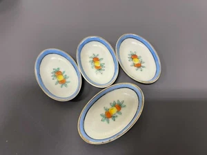 ANTIQUE NORITAKE HAND PAINTED BUTTER PATS - Picture 1 of 6