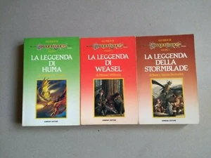 Gli Eroi di Dragonlance Trilogia Completa Dungeons & Dragons D&D - Foto 1 di 2