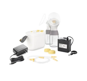 Double Electric Breast Pump Breastfeeding Milk Suction Baby Portable Feed System - Picture 1 of 6