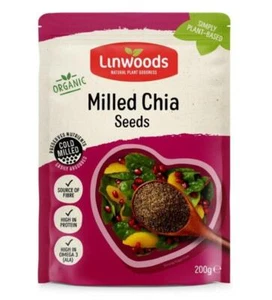 Linwoods Milled Chia Seed - 200g (Pack of 2) - Picture 1 of 1