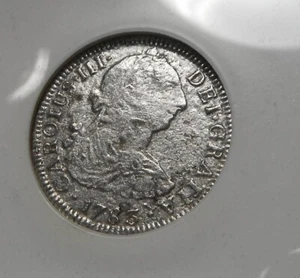 1783 Mexiko EL CAZADOR SCHIFFBRUCH 8 Reales MO FF #3 Zertifikat verpackt - Bild 1 von 8