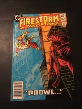 FIRESTORM THE NUCLEAR MAN #10 1983 DC 2ND APP OF THE WEASEL NEWSTAND FN