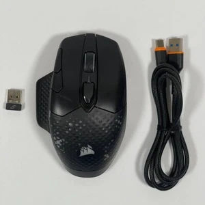 Corsair Dark Core RGB Pro Wireless FPS/MOBA Gaming optical Mouse with SLIPSTREAM - Picture 1 of 5