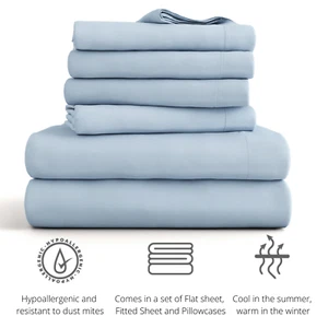 Ultra Soft Essential 6PC Sheet Set by Kaycie Gray - FREE SHIPPING - Picture 1 of 26