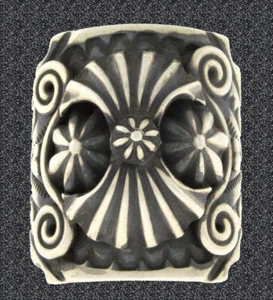 11 - Sterling Silver Ring By Navajo Artist Delbert Gordon - Picture 1 of 4