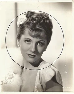 RETRATO original vintage de JOAN FONTAINE de 1938 - Imagen 1 de 1