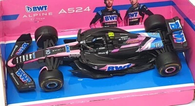 Burago 1/43 Scale 18-38175G - F1 BWT Alpine A524 #10 Gasly - Image 1 of 4
