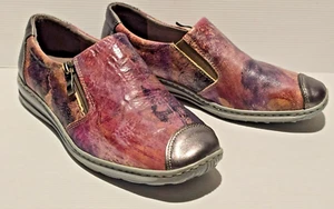 Cassini Comfort Shoes 'Moray' Leather Flats 23cm Inner Sole - Imagen 1 de 12