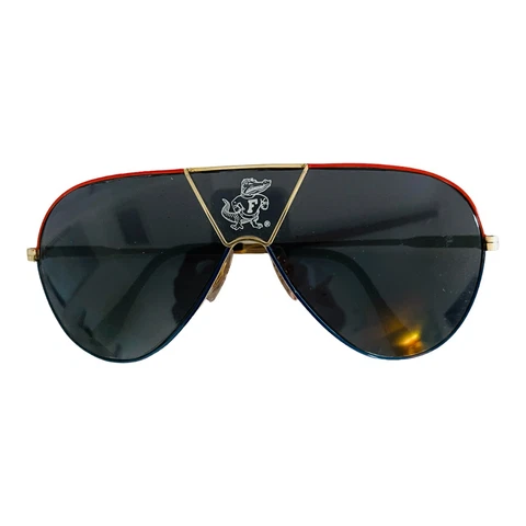 Vintage University of Florida Aviator Style Sunglasses Gators Logo Late 1970’s Cover