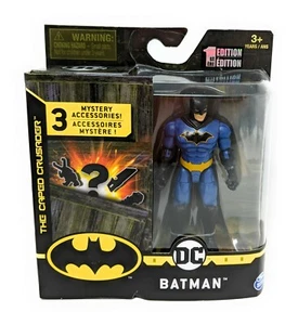 BATMAN Blue Suit Rebirth 4" Action Figure Crusader 1st Edition DC 20124100 - Imagen 1 de 3