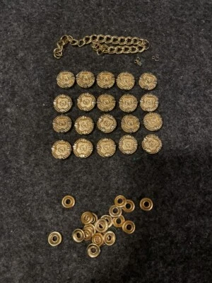 St. John lot of 20 goldtone replacement .75" snaps - Image 1 of 4