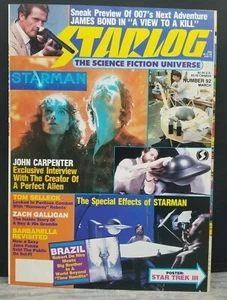Revista Starlog #92 Mar 1985 Mostrando los Efectos Especiales de Starman - Imagen 1 de 5
