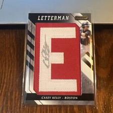 Casey Kelly 2008 Razor Letterman Auto Relic Rookie RC #CK-L2 Red Sox