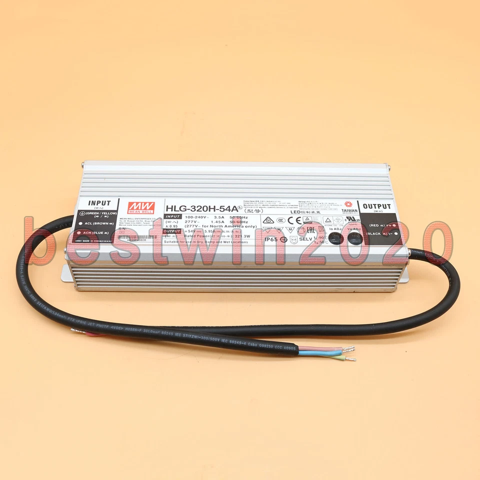 Nueva fuente de alimentación conmutada MEAN WELL HLG-320H-54A Foto 1 de 4