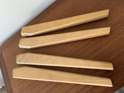 4 ножки для журнального стола Heywood Wakefield середины века MCM NOS заводские 16 дюймов - Изображение 1 из 4