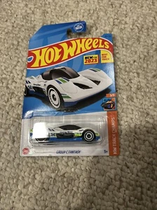 2023 Hot Wheels Group C Fantasy White #89/250 HW TRACK CHAMPS 3/5 - Picture 1 of 1