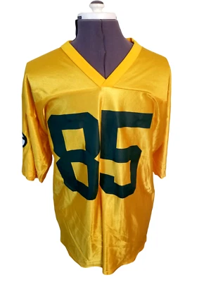 NFL Team Apparel Green Bay Packers Yellow Men's Shirt Size L Greg Jennings #85 - Image 1 of 4