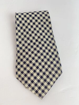 Polo Ralph Lauren Men’s 100% Linen Blue Beige Plaid Stripe Academic Paisley - Image 1 of 4