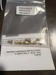 GE Propane LP Orifices Conversion For Model P2S930 - Picture 1 of 2