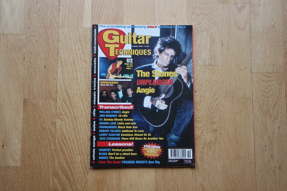 Guitar Techniques Magazine October 1994 - Image 1 of 1