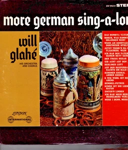WILL GLAHE on LP " MORE GERMAN SING-A-LONG " folk - Picture 1 of 1