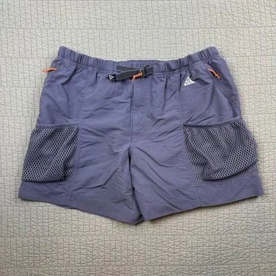 Pantalones Cortos Nike ACG Snowgrass Para Hombre 2XL Púrpura Carga Cinturón Utilidad Gorpcore Nylon Foto 1 de 4