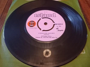 Jethro Tull - A Song For Jeffrey - UK 1968 Island WIP-6043 Vinyl 7" Single - Picture 1 of 2