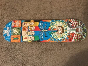 Rick & Morty Collage Skate Deck Primitive 8.125 RARO - Imagen 1 de 8