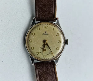 VINTAGE ROIDOR SILVER DIAL MANUAL WIND MAN'S WATCH / W094 - Picture 1 of 5