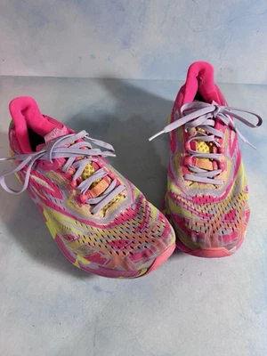Zapatos para correr para mujer ASICS Noosa TRI 15 talla 8 rosa intenso/amarillo de seguridad Foto 1 de 4