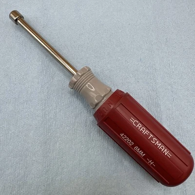Rare Craftsman Comfort Grip 6mm Nut Driver -H- 42202 NOS - Image 1 of 4