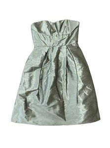 Vestido Jim Hjelm Talla 10 Dorado Sin Tirantes Boda Invitado Baile de graduación Regreso a Casa Nuevo con Etiquetas - Imagen 1 de 8