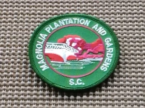 Vtg MAGNOLIA PLANTATION AND GARDENS Charleston County South Carolina 3" Patch - Picture 1 of 4