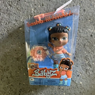 Новый! Модная кукла 5,5 дюйма Bratz Babyz Runwayz SASHA - Изображение 1 из 4