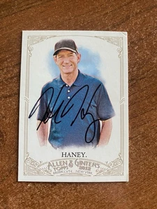 Hank Haney Golf Instructor 2012 Topps Allen & Ginter Autograph Signed Card #245 - Picture 1 of 2