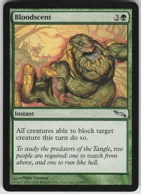 Bloodscent U Mirrodin 114 NM - Image 1 of 2