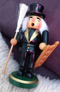 Schönes Räuchermännchen, Schornsteinfeger, Erzgebirge, wie neu - Bild 1 von 4