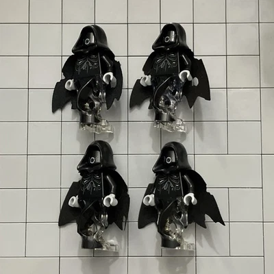 Lego Dementor Minifigure hp155 w/Black Cape Hogwarts Express Lot Of 4 F4 25 - Image 1 of 2