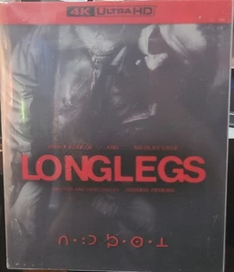 Longlegs w. Steelbook & Slipcover (4K UHD Blu-ray, 2024, Region Free) *NEW* - Picture 1 of 2
