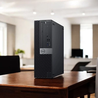 Dell OptiPlex 7070 SFF –Intel Core i7 3.2 16/32GB RAM 256/512GB SSD Wifi W11 Pro - Image 1 of 4