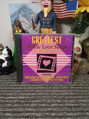 GREATEST MOVIE LOVE SONGS Somewhere over the rainbow Audio Cd Foto 1 de 4