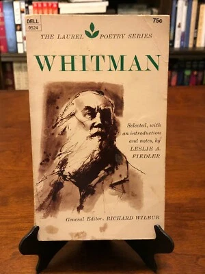 WHITMAN by Walt Whitman & Richard Wilbur (Laurel Poetry Series) 1973 - VG+ COND. - Image 1 of 3