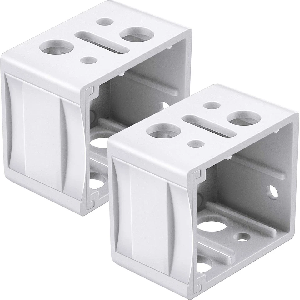 1 Inch Window Blind Brackets Profile Box Mounting Bracket - Headrail Brackets - Image 1 of 1