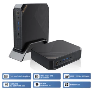 Blackview MP200 Intel i9-11900H Mini PC 16 Go + 1 To Windows 11 Pro 4K 4,9GHz - Zdjęcie 1 z 13