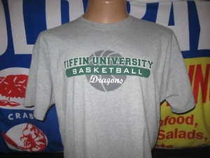TIFFIN UNIVERSITY Dragons Basketball T Shirt Men's 2XL Short Sleeve GMAC TU OHIO - Picture 1 of 4