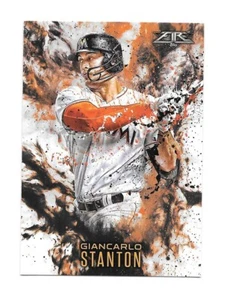2016 Topps Update GIANCARLO STANTON Fire - MIAMI MARLINS - #F-15 - Picture 1 of 1