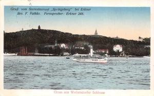 794271) Gruss aus Kt. Seerestaurant Woltersdorfer Schleuse Woltersdorf b. Berlin - Bild 1 von 1