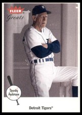2002 Fleer Greats of the Game #NNO Sparky Anderson Detroit Tigers